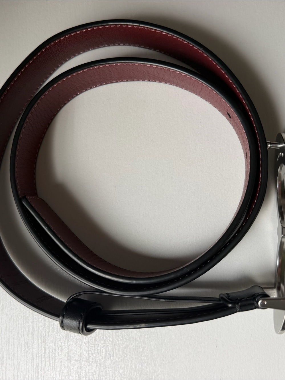 authentic Coach Signature Buckle Belt - Picture 2 of 7